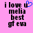 Pixelated text on pink background with blue heart symbol replacing 'u' in 'i love u', showing two states where the heart is present and absent.