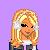 Pixel art of a blonde woman with white headband in six poses against purple background, text reads "Winter is Coming Are You Ready?".