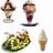 Four distinct ice cream-themed icons displayed on a white background with black text reading 'I got sugar high just by looking at this!'