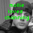 Pixelated grayscale image of a person with dark hair and a light shirt, overlaid with green pixelated text reading "mollie loves channing".