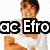 A pixelated image of a person in a white shirt with arms crossed, overlaid with fragmented text reading 'ac Efros my Bl' and 'so be', set against a plain background.