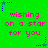 Green background with repeated pink text 'wishing on a star for you' and blue pixelated stars in corners.