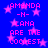 Blue background with pink stars and repeated text in bright pink pixelated font.