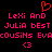 Pixelated red text on black background with heart symbol above and <3 symbols below, repeated in two
