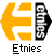 Pixelated graphic with orange arrow, black-and-white text, and yellow background sections containing bold lettering.