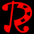 Red stylized musical note icon with black heart-shaped cutouts on a transparent background, displayed as two sequential frames in an animated contact sheet.