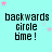 A static image with a light cyan background featuring repeated text and star decorations.