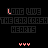 Pixelated text and heart symbols in shifting rainbow colors on a black background, with animated color transitions across repeated phrases.