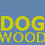 Yellow pixelated text on blue background reads DOGWOOD with 'PUNK' and 'ROCKER' overlapping the middle letters.
