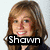 six pixelated images showing a woman with brown hair in two , each containing three variations with different text overlays and background colors