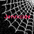 Pixelated pattern with red text 'Jennicide' overlaid on black background, showing animation changes in structure across frames