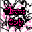Animated text displays 'There's Only Three Words', 'one thing', 'Two Do', 'Four You', and 'I <3 You' over a pink and black patterned background.