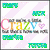 A static image with colorful text and a cartoon tiger, featuring phrases like 'CRAZY' and 'Best Friends' on a light background.