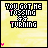 Animated pixel art icon with yellow background showing text "YOU GOT ME TOSSED AND TURNING" and "CAN'T SLEEP AT NIGHT" in black block letters, pink heart animations.