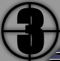 A circular target-style icon with black numerals and text on a gray background, showing sequential animation of countdown numbers transitioning to 'GO' text.