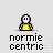 Pixelated character with white face and yellow torso in multiple poses including standing, falling, and interacting with brown dog-like figures.