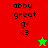 four pixelated with text and star icons, showing color variations between red/green backgrounds