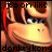 Animated sequence of Donkey Kong's face with shifting text beneath, showing subtle facial expression changes and partial letter variations.