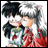 A 48x48 pixel animated buddy icon featuring two anime-style characters in a close embrace, with visible text "Anime IM" and "COM" on the right side of the contact sheet.