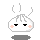 Four pixelated cloud-shaped icons with pink cheeks and gray shadows, displaying varying facial expressions including neutral, angry, and smiling.