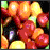 A 2x2 contact sheet of four animated frames showing M&Ms candies, a person in a pink shirt, and pixelated text reading "M&Ms are good but Eminem is better" with small "nu" symbols.