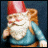 A garden gnome with a red hat and blue shirt appears in , each displaying the text "I'M TOO SEXY FOR MY SHIRT" over its chest