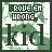 A contact sheet of 11 identical animated frames showing a green and white pixelated icon with text "PROVE EM WRONG," above the word "kid" in large dark green letters on a camouflage-patterned background.