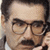 A split-frame contact sheet showing a pixelated close-up of a man with glasses and mustache on the left, and green text reading "Original Icons .com" on a dark green background on the right.