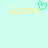 Pixelated yellow text 'Bing' on light cyan background with green heart symbol above the second 'n' in 'Bing'.