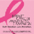 A 2x2 contact sheet of four animated frames featuring breast cancer awareness symbols and text, with pink ribbons, hearts, and