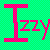 A static pixel art image with a bright green checkered background and bold pink text elements.