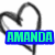 Static image with heart outline and name label on left, text-based design with hearts on right.