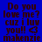Four pixelated display identical text and symbols on blue, purple, red, and dark purple backgrounds