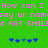 Green background with pink pixelated text reading 'How can I How can I say ur namsay ur nam d NOT SMILBD NOT SMILE' and two of blue star-like symbols