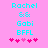 Pixelated cyan text on pink background with five pink hearts below, showing two animation frames where heart positions shift slightly.
