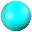 Five of five spherical objects with smooth gradients and highlights on a gray background