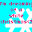 Pixelated text and snowflakes on a cyan background with repeated phrases about dreaming of white Christmases.