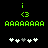 Green pixelated text and symbols on black background with two of white plus signs, one showing a grayed-out sign