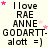 Pixelated text and pink stars on a light background, with repeated phrases and symbols in a