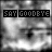 A grayscale animated icon with repeated text overlays and evolving handwritten-style signatures over a blurred background.
