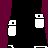 Pixelated image with black and white shapes on left, brown text 'Buddy Putty .com' on right against light background.
