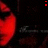 Red and black animated icon with repeated text 'just can't be happy today' over a stylized face, transitioning from full text to vertical red bars.