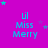 A vibrant purple background features repeated 'Miss Merry' text with cyan stars scattered around, each instance of the text and star arrangement differing slightly in position across frames.
