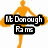 Animated orange silhouette of a person holding pom-poms with changing text overlays and symbols.