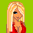 A static contact sheet frame showing a pixel-art character in red attire with blonde hair, holding a red handbag and wearing white pants and red high-heeled boots against a green background with handwritten text "all i want for christmas is you".