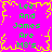 Pixelated green text on bright pink background with yellow border, repeating 'Lee And James Are MS's' in four quadrants around central starburst pattern.