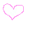 Pink outlined heart icons transition from solid to broken states with text fragments and 'BREAK' labels below.