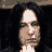 Three pixelated character portraits on left, black background with stylized text questions and answers on right.