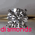 A static image of a diamond ring with pink text reading 'diamonds are a girls best friend' in two