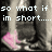 Pixelated image of a person's lower legs and feet in dark pants, with pink shoes visible against a blurred background.
